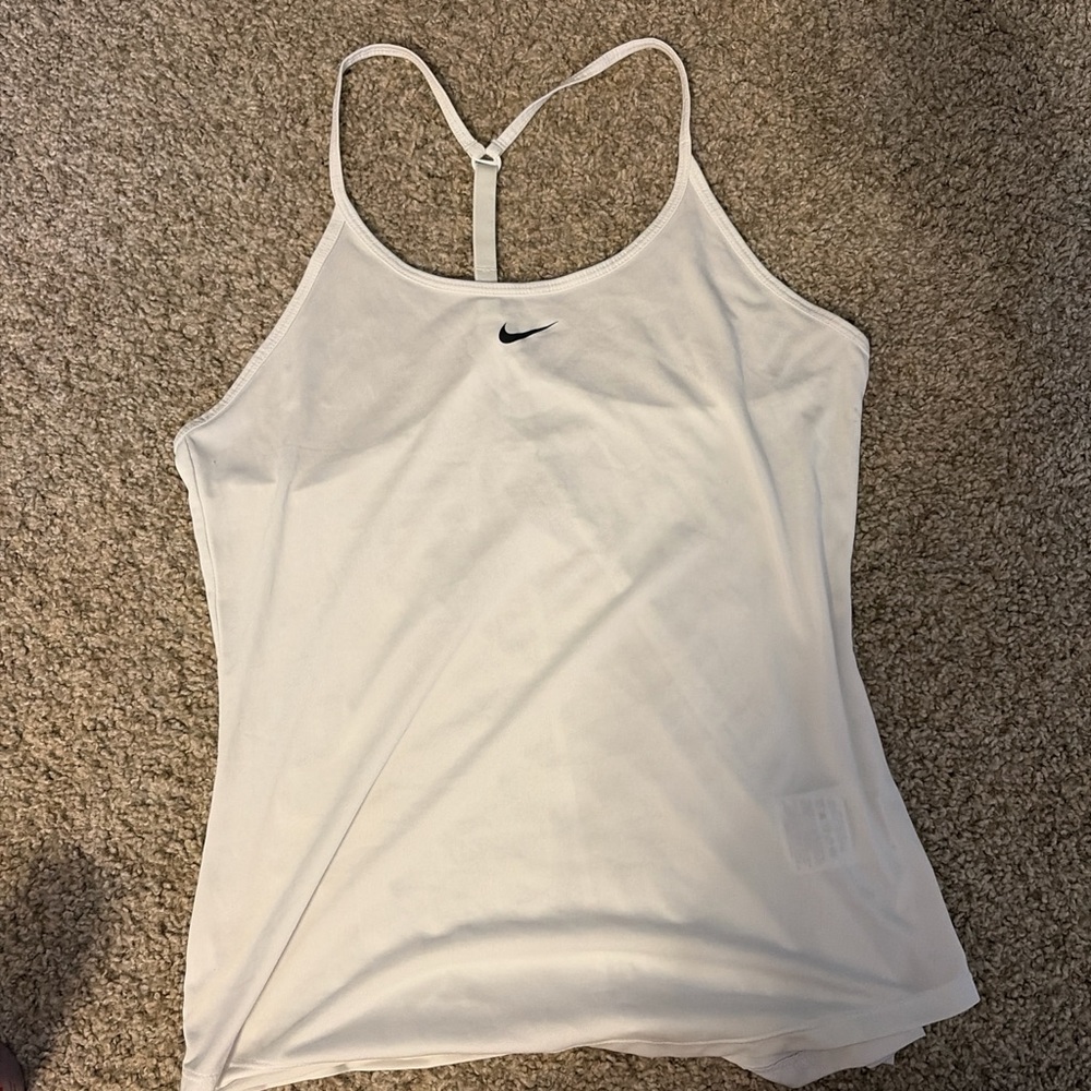 Nike Women's Athletic White Tank Top
